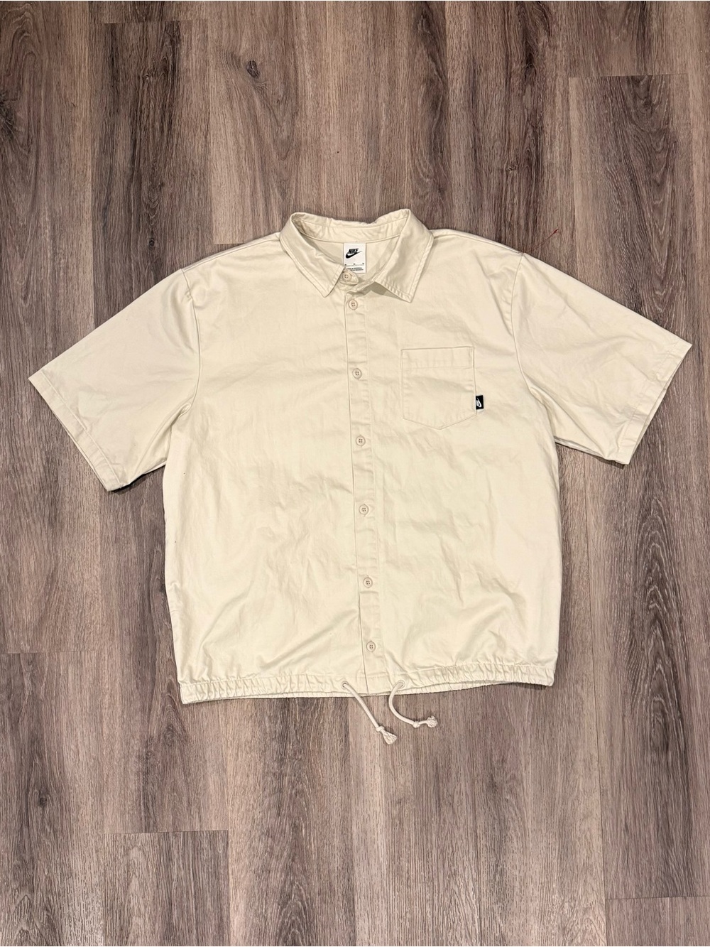 Nike Club Men's Short-Sleeve Oxford Button-Up Shirt